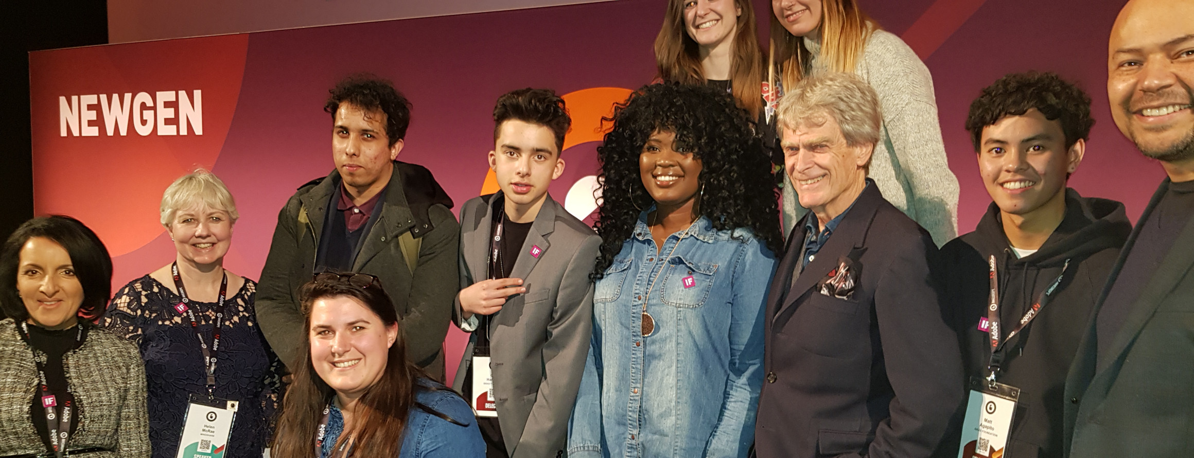 Careers partnership with Adweek Europe and Sir John Hegarty Careers partnership with Adweek Europe and Sir John Hegarty (group photograph)