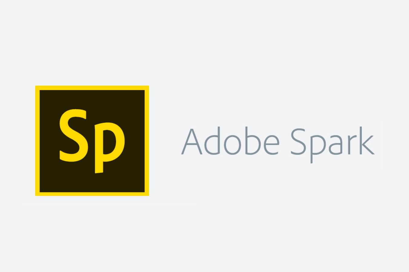 Sp Adobe Spark (logo and text)