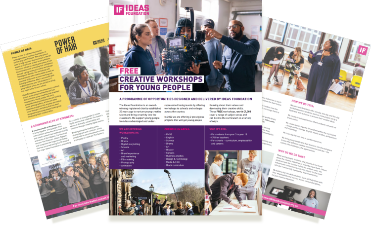 Download information about our free creative workshops