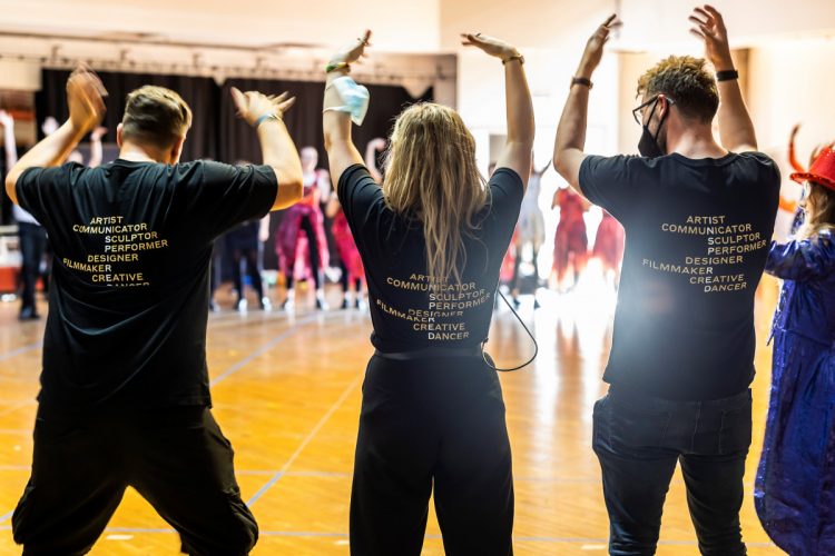 Rehearsals for the Burberry Inspire Cultural Runway Event