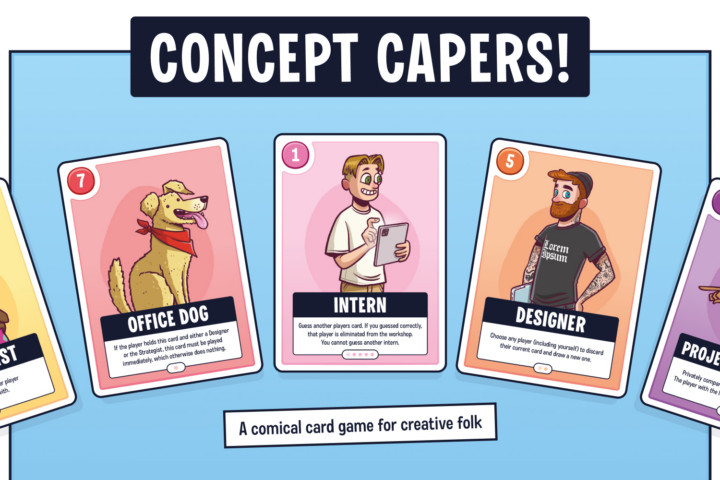 Concept Capers [illustrations]