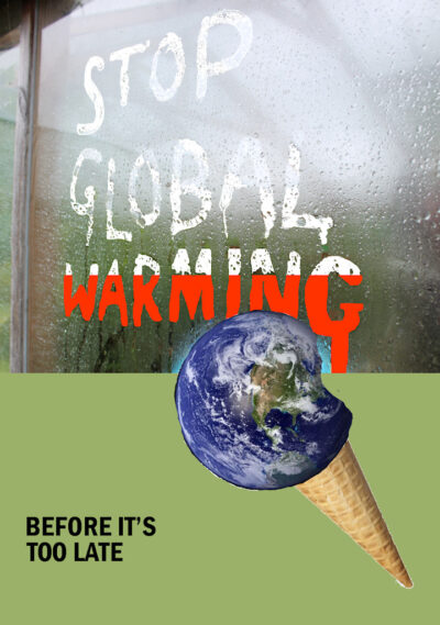Stop Global Warming Before It's Too Late (by Will – Year 6, Sacred Heart RC Teaching School, Bolton) [artwork]