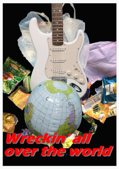 Wreckin All Over The World! (by Zach, Year 6, Sacred Heart RC Teaching School, Bolton) [artwork]