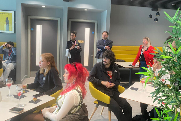 The showcase event took place at Mentor Showcase Event at The Manchester College