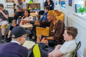Ideas Foundation at Millcourt School, Halifax [photograph by Tom Martin]