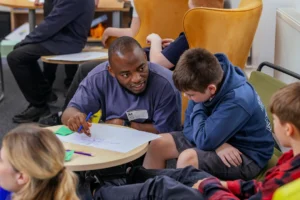 Ideas Foundation at Millcourt School, Halifax [photograph by Tom Martin]